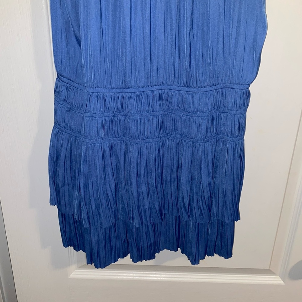 pookie and sebastian Elegant Blue Mini Dress - Picture 9 of 11